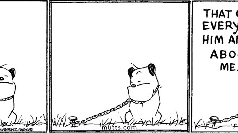 This image released by Hearst shows the comic strip Mutts,...