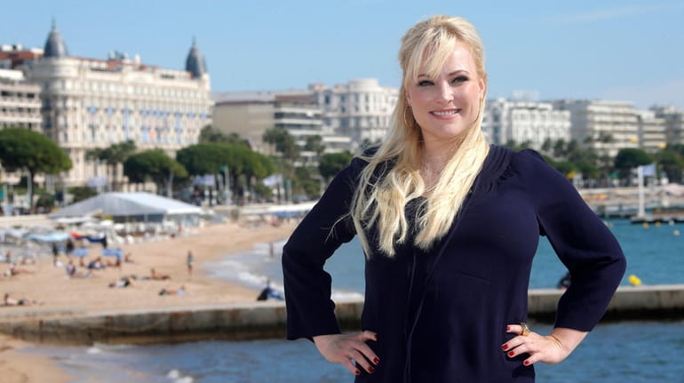 Meghan McCain, co-host of "The View," in Cannes, France, in...
