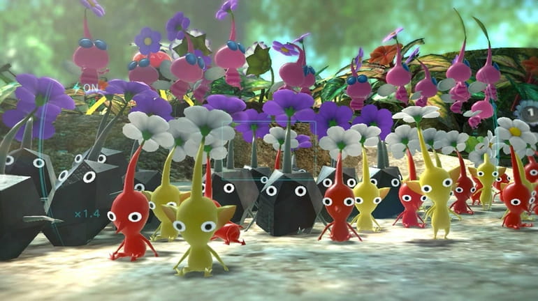 They're baaaaaack: The lovable Pikmins return to lift, handle water...