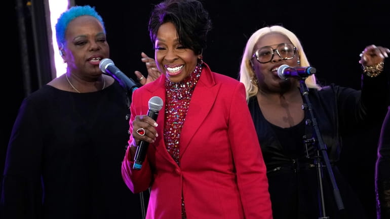 Gladys Knight performs during a Juneteenth concert on the South...