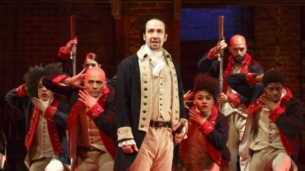 "Hamilton" premium tickets were pushed to a record high price.