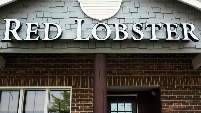 A Red Lobster restaurant is seen in Schaumburg, Ill., Monday,...