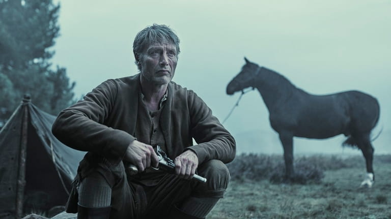 This image released by Magnolia Pictures shows Mads Mikkelsen in...