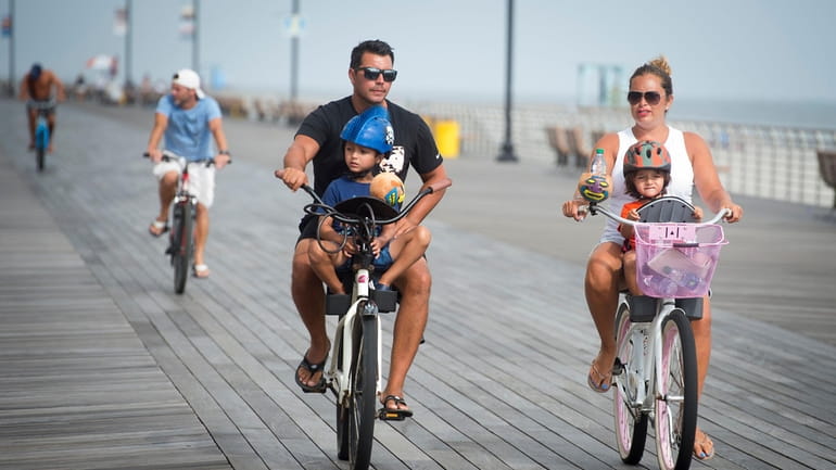 Long Beach Island Boardwalk - Less Walking and More Riding!