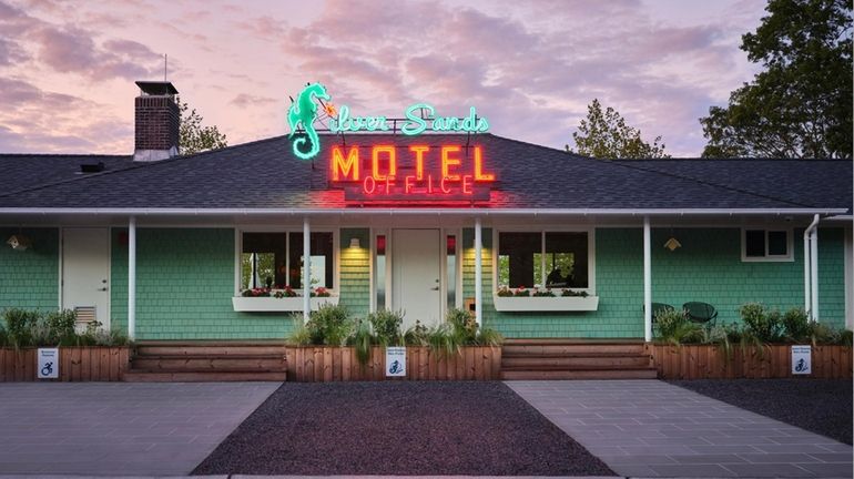 Silver Sands Motel & Beach Bungalows in Greenport. 