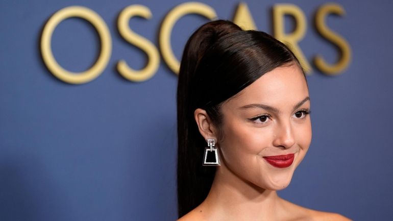 Olivia Rodrigo arrives at the Governors Awards on Tuesday, Jan....