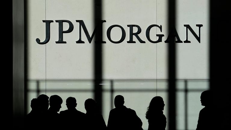 In this Oct. 21, 2013 file photo, the JPMorgan Chase...