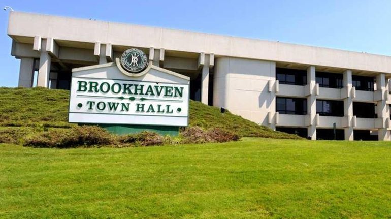 Brookhaven Town Hall is pictured in an undated photo.