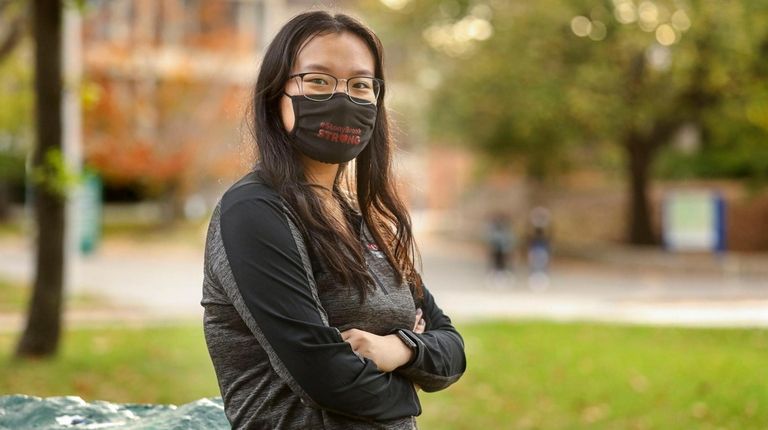 Stony Brook University senior Samantha Lu.