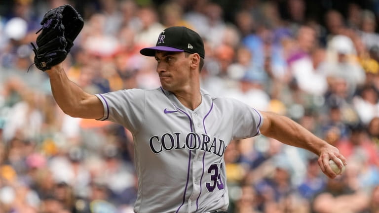 Ezequiel Tovar and the bullpen lead Rockies to 4-3 win over Astros