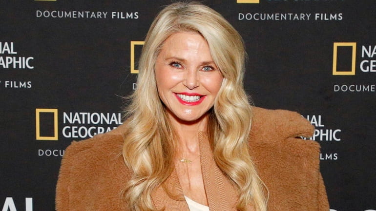Christie Brinkley attends a National Geographic documentary screening at AMC...