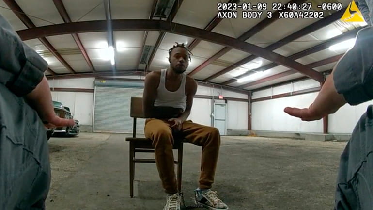 In this image from Baton Rouge Police Department body camera...