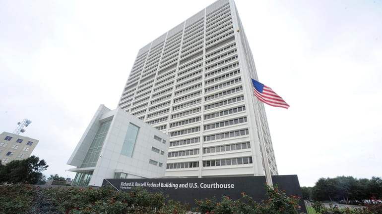 The Richard B. Russell Federal Building stands, July 21, 2012,...