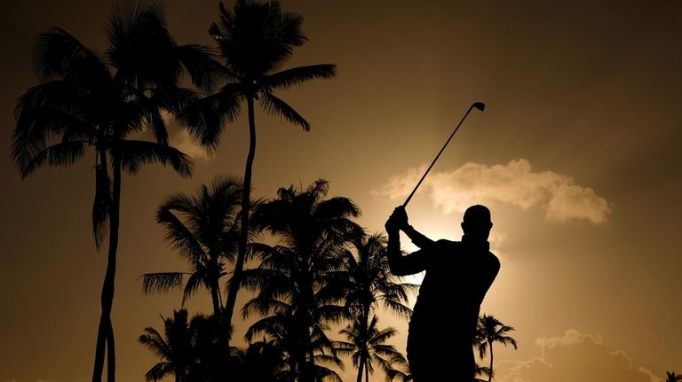 Stewart Cink hits from the 11th tee during the second...