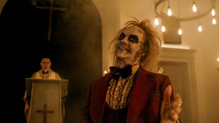 Michael Keaton returns in “Beetlejuice Beetlejuice."