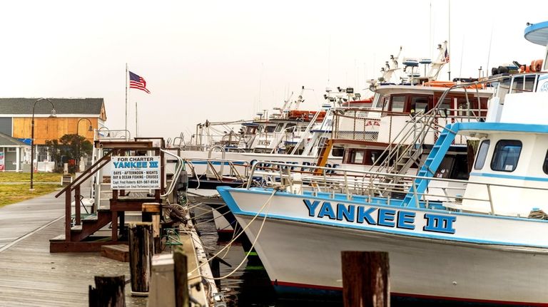 The Captree Fleet is almost ready to hit the water.