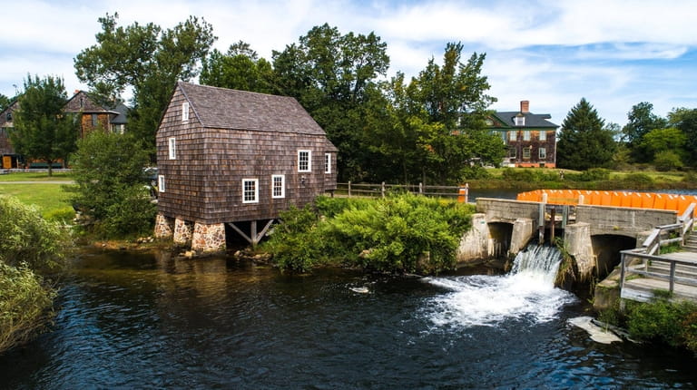 The Nicoll Grist Mill, now under electric power after a 10-year...