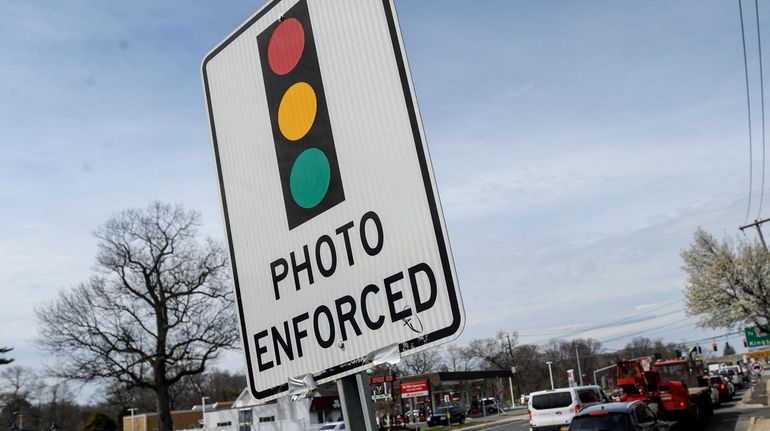 A red light camera at Indian Head Road and Jericho...