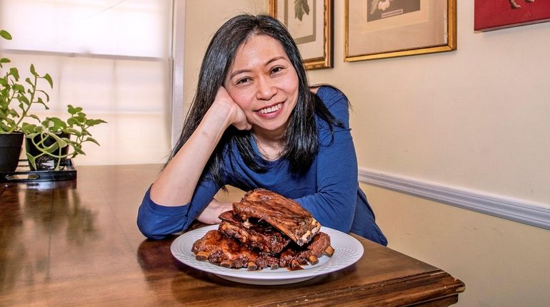 Carmen Suen's specialty and family favorite is her sweet vinegar...