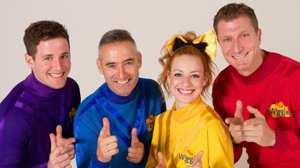 "The Wiggles' Celebration" DVD bids farewell to three of the...