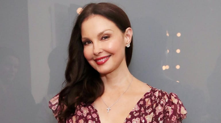 Ashley Judd says she has been able to walk "uphill on...