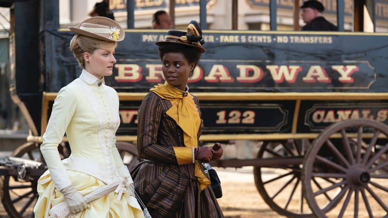 Louisa Jacobson and Denée Benton in a scene from HBO's "The...