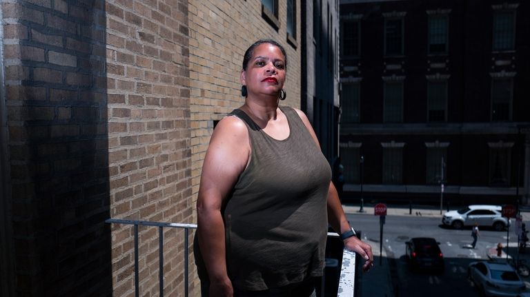 Maritza Guridy poses for a portrait, Monday, Aug. 5, 2024...