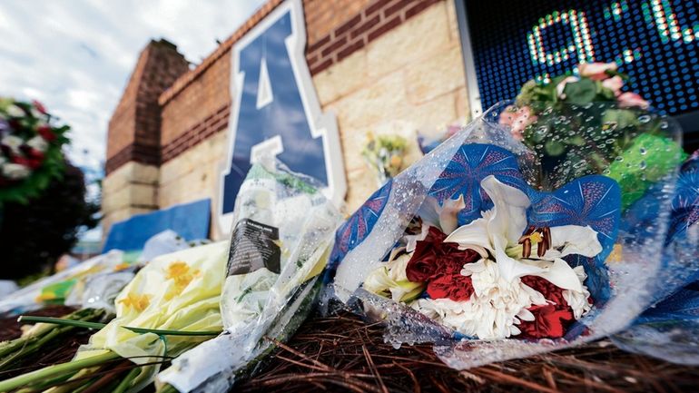 A memorial Saturday at Apalachee High School after Wednesday's school shooting,...