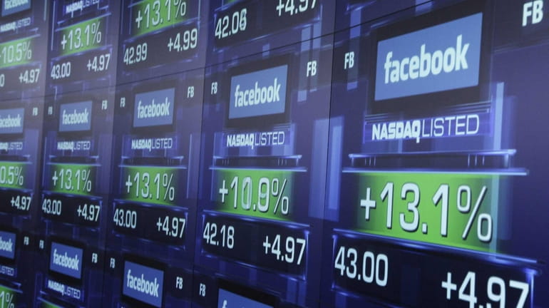 Facebook's stock had fallen sharply in the weeks following the...