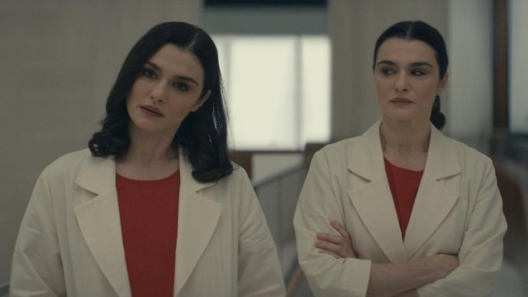 Rachel Weisz plays twin sisters Elliot and Beverly Mantle in...