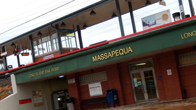 The Massapequa LIRR Station is pictured on Dec. 2, 2014.