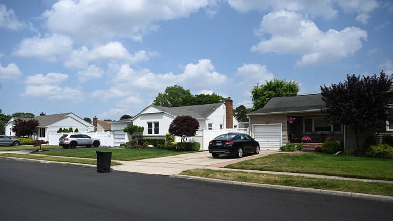 Homes along Greta Place in North Bellmore.