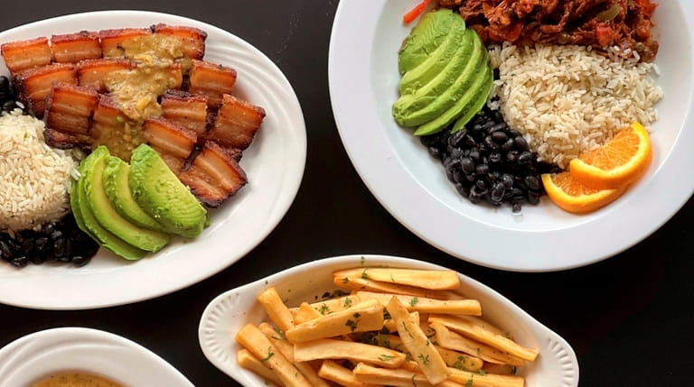 Cuban food is the focus of the menu at Luchacubano,...