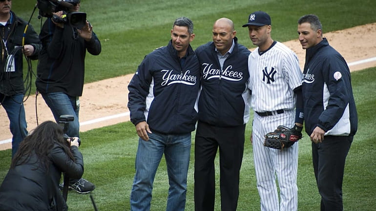 Un-four-gettable: The Core values its role in Derek Jeter's final home  opener - Newsday