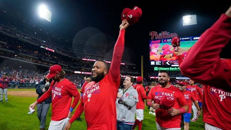 Phillies clinch NL wild-card berth, head to postseason for 2nd