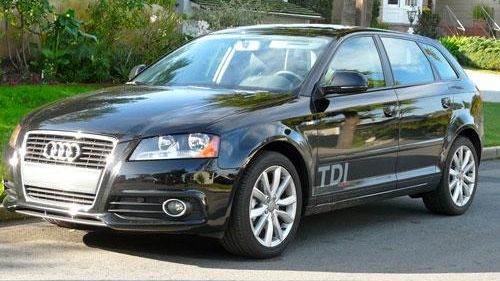 2010 Audi A3 TDI front.