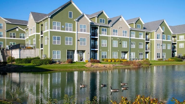 The Avalon rental apartment complex on East 5th Street.