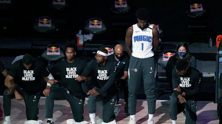 Social justice messages each NBA player is wearing on his jersey — Andscape