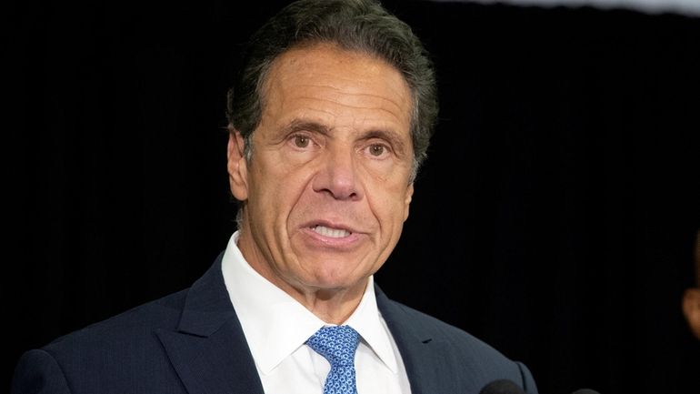 Former Gov.  Andrew M. Cuomo is pictured in Brooklyn on July...