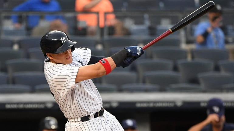 Gio Urshela three RBIs for Yanks against Rays