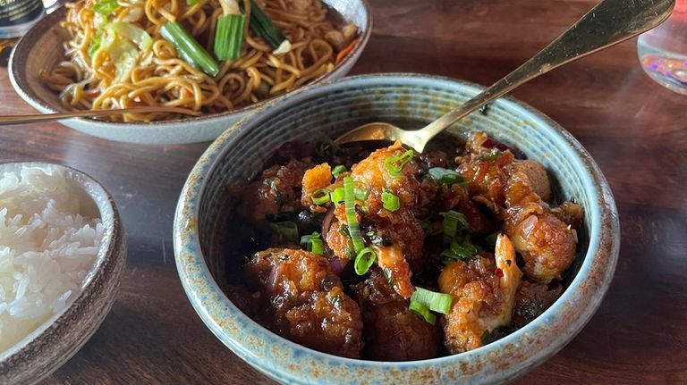 Cauliflower Manchurian at Jade in Hicksville.