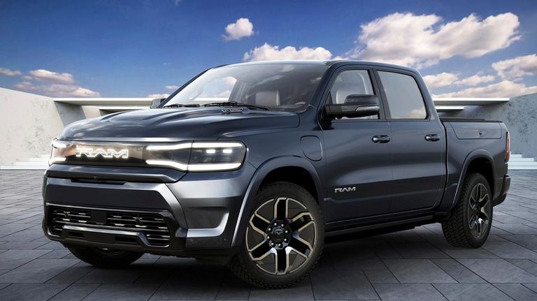 This photo provided by Ram shows the 2025 Ram 1500...