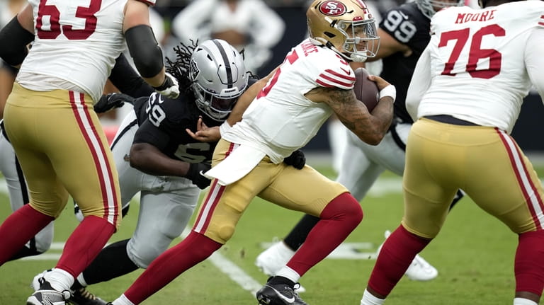 Trey Lance heads closer to 49ers exit after losing backup role to Sam  Darnold - A to Z Sports