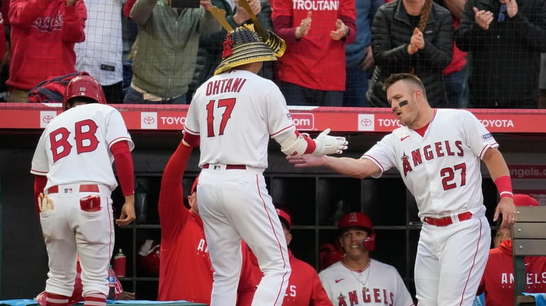 Mike Trout on the verge of MLB record after hitting a home run in seventh  straight game, Sports