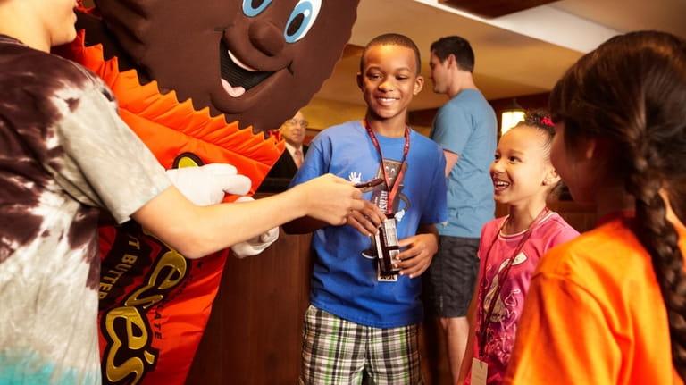 After a day at Chocolate World, stay overnight at the...