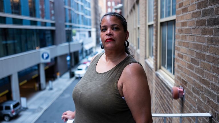 Maritza Guridy poses for a portrait, Monday, Aug. 5, 2024...