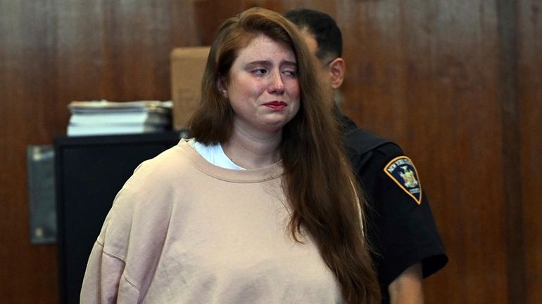 Lauren Pazienza appears in court Wednesday, Aug. 23, 2023, in...