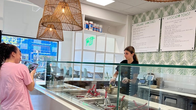 The Green Fork is a new fast-casual salad bar in Long...