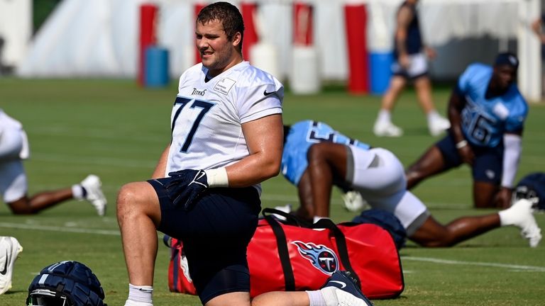 Tennessee Titans training camp practice Tuesday, August 1, 2023