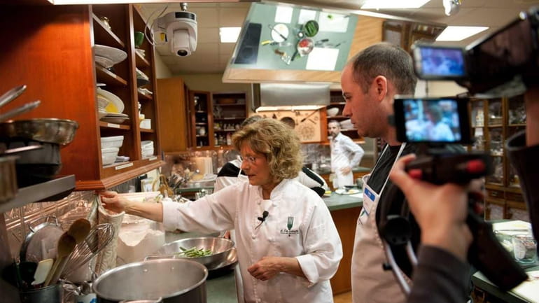A La Carte cooking classes in Lynbrook are videotaped on...
